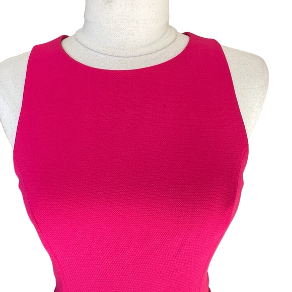 KEEPSAKE THE LABEL SLEEVELESS DRESS FUCHSIA SIZE SMALL LINED - Picture 5 of 10